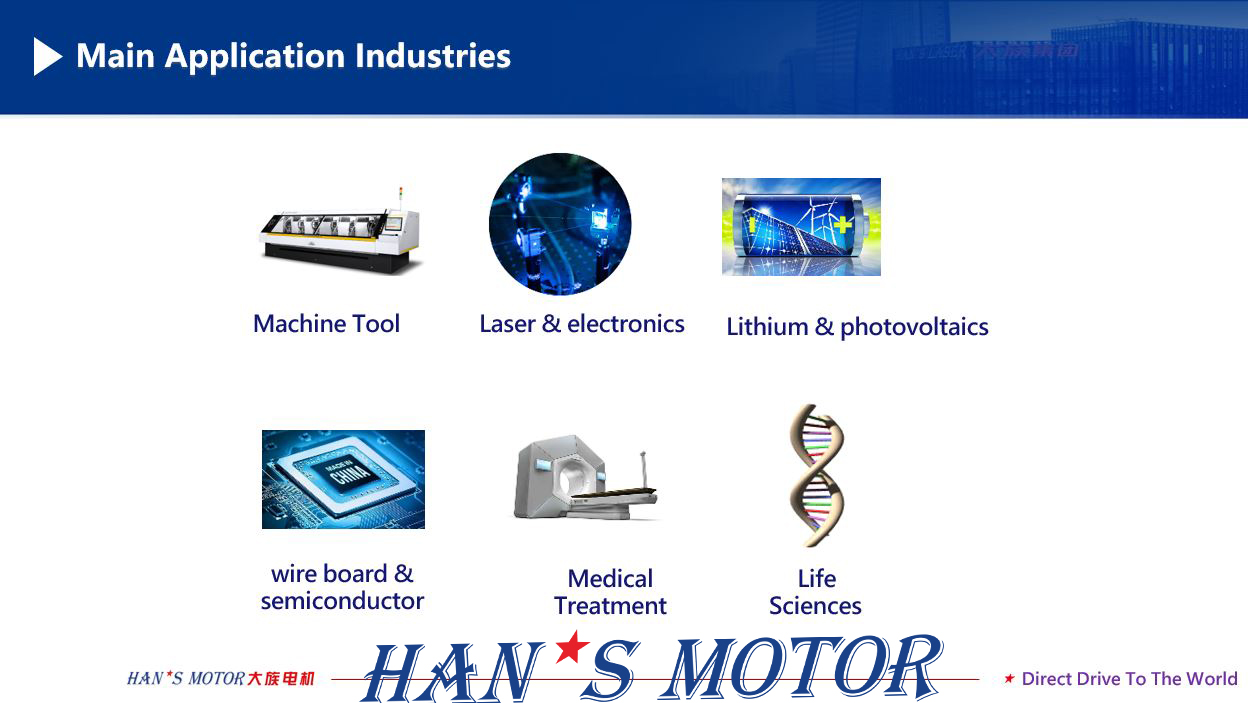 Khung ngoài Rotor Mô-men xoắn Động cơ HAN'S LASER